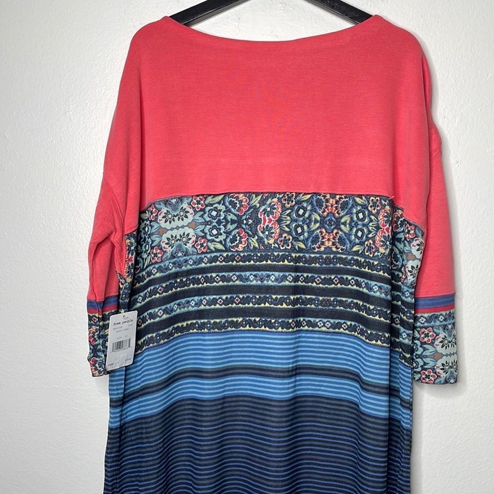 Free People Womens Size XS Steppin Out Dress Tunic Oversized - Picture 5 of 8